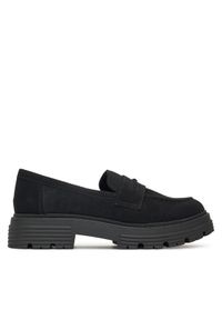 Jenny - JENNY Loafersy MOLLIE WS6211-07 Czarny. Kolor: czarny. Materiał: materiał, syntetyk