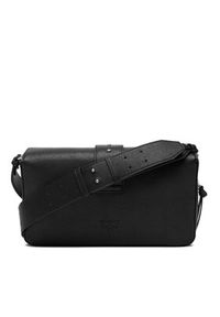 Pinko - PINKO Torebka Love One Slouchy Zip Classic AI 25-26 PLTT 105081 A2JG Czarny. Kolor: czarny. Materiał: skórzane #6