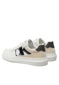 Calvin Klein Jeans Sneakersy Chunky Cupsole Nbs Sens YM0YM00996 Biały. Kolor: biały. Materiał: skóra #5