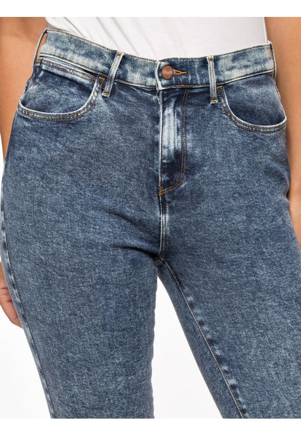 Wrangler - WRANGLER HIGH SKINNY DAMSKIE SPODNIE JEANSOWE RISKY BUSINESS W27HQB25G 112128108