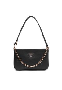 Guess Torebka Noelle II Mini HWZG96 72720 Czarny. Kolor: czarny. Materiał: skórzane