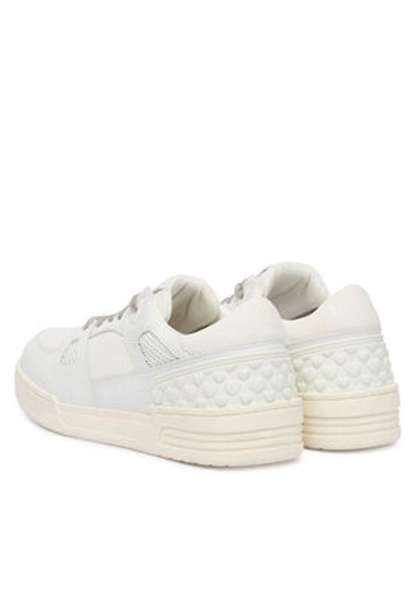 Love Moschino - LOVE MOSCHINO Sneakersy JA15094G1OIKA10A Biały. Kolor: biały. Materiał: skóra