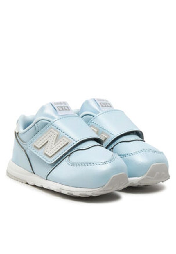 New Balance Sneakersy NW574FL Niebieski. Kolor: niebieski. Materiał: skóra. Model: New Balance 574