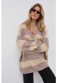 AllSaints - Sweter z domieszką wełny. Materiał: wełna. Długość rękawa: długi rękaw. Długość: długie #1