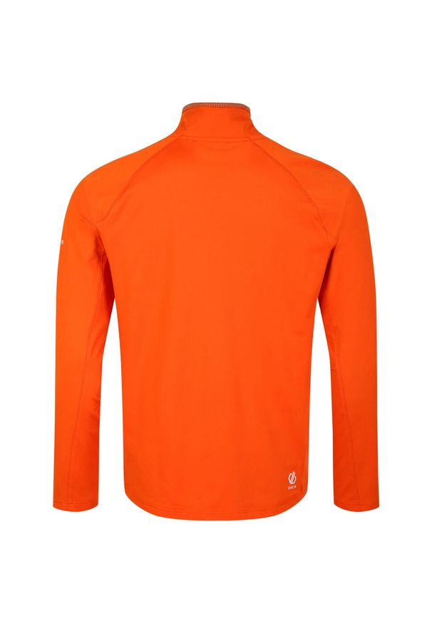 DARE 2B - Bluza Męska Substratum Core Stretch Pełny Suwak. Kolor: czarny, pomarańczowy, wielokolorowy. Sport: turystyka piesza