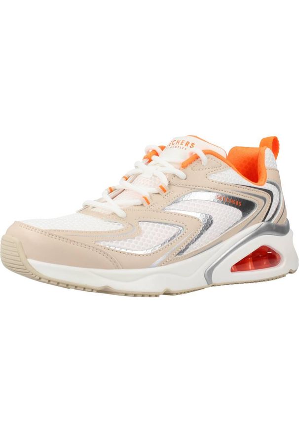 skechers - Tenisówki Skechers Model Tres-air Kolor Pomarańczowy. Kolor: pomarańczowy. Materiał: syntetyk, materiał. Sport: turystyka piesza