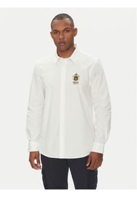 Aeronautica Militare Koszula 251CA1261CT3288 Biały Regular Fit. Kolor: biały. Materiał: bawełna