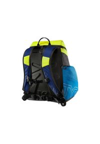 TYR - Plecak na basen unisex tyr alliance team backpack 30l. Kolor: wielokolorowy, niebieski, zielony. Materiał: poliester