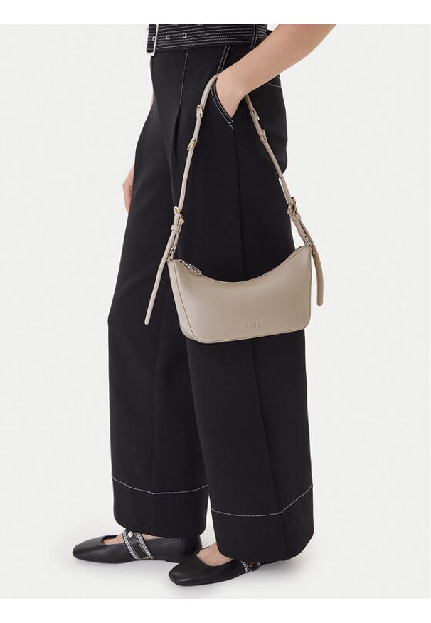 Tous - TOUS Torebka City 2002303143 Beżowy. Kolor: beżowy. Materiał: skórzane