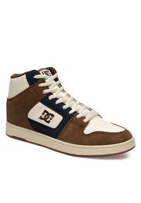 DC Shoes Sneakersy MANTECA 4 HI ADYS100743-TB2 Brązowy. Kolor: brązowy. Materiał: zamsz, skóra #3