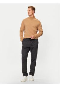 Hechter Paris Chinosy 25602 142381 Szary Tapered Fit. Kolor: szary. Materiał: syntetyk #3
