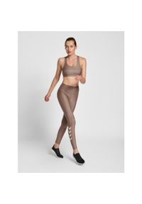 Damski biustonosz sportowy Hummel TE Tola. Kolor: szary, wielokolorowy, zielony. Materiał: jersey. Sport: fitness #2