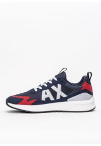 Sneakersy męskie Armani Exchange (XUX114 XV514 K602). Kolor: niebieski