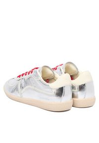 Nokwol Sneakersy August Srebrny. Kolor: srebrny. Materiał: skóra #6