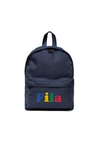 Fila Plecak Beckley Back To School Colorful Logo Mini Backpack Malma FBK0023.50004 Granatowy. Kolor: niebieski. Materiał: materiał #1