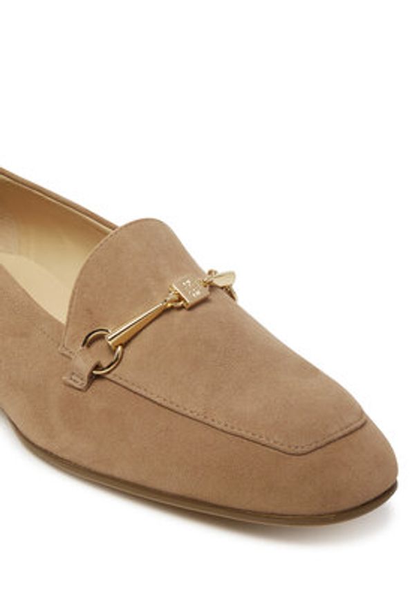 HÖGL Loafersy Close 0-171762 Beżowy. Kolor: beżowy. Materiał: zamsz, skóra