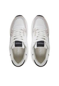 Pinko - PINKO Sneakersy Gem 07 SS0055 P074 Biały. Kolor: biały. Materiał: materiał #4