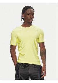 Adidas - adidas T-Shirt Fashion Cut Line JD1286 Żółty Slim Fit. Kolor: żółty. Materiał: syntetyk