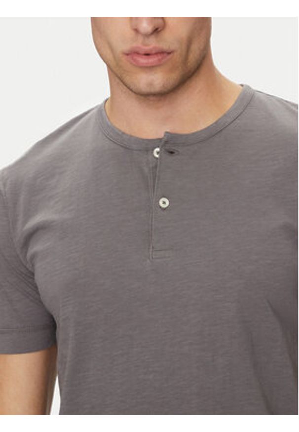 Marc O'Polo T-Shirt 523 2176 51206 Szary Regular Fit. Typ kołnierza: polo. Kolor: szary. Materiał: bawełna