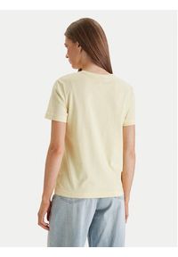 Calvin Klein Jeans T-Shirt Monogram LV047B224G Żółty Regular Fit. Kolor: żółty. Materiał: bawełna #2