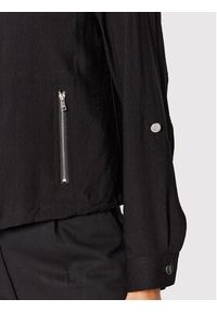 DKNY Kurtka przejściowa P2RCTB41 Czarny Regular Fit. Kolor: czarny. Materiał: wiskoza #4