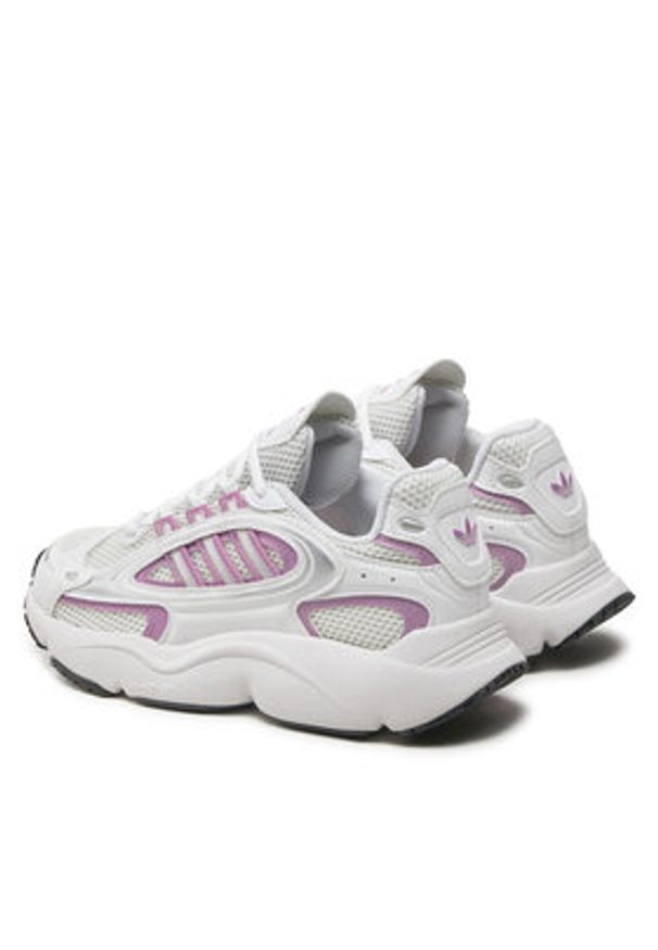 Adidas - adidas Sneakersy OZMILLEN IF9500 Biały. Kolor: biały. Materiał: materiał