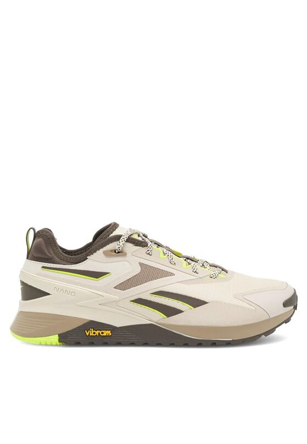 Reebok Buty na siłownię Nano X3 Adventure 100033527-W Beżowy. Kolor: beżowy. Materiał: materiał. Sport: fitness