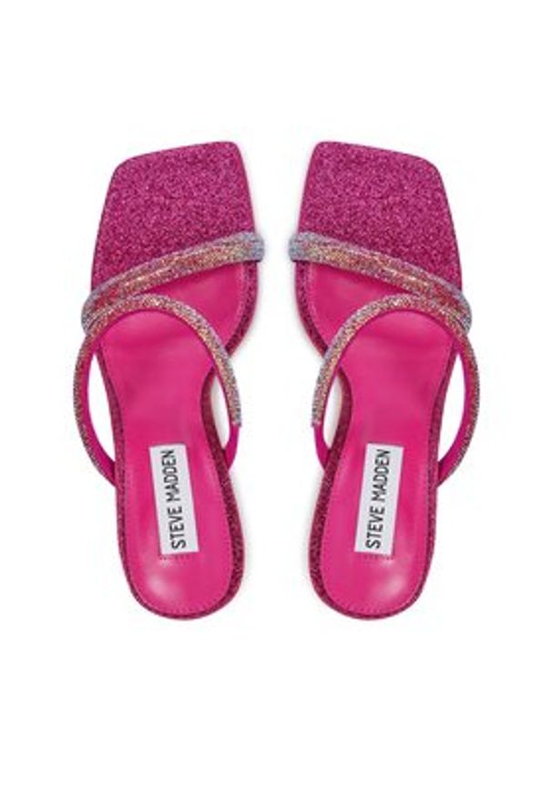 Steve Madden Klapki Emporium-R Sandal SM11002984-04001-PIR Różowy. Kolor: różowy. Materiał: materiał