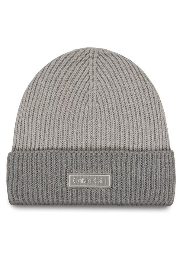 Czapka Calvin Klein. Kolor: szary