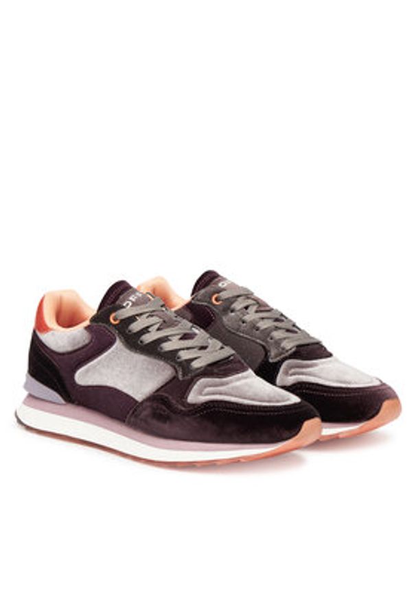 HOFF Sneakersy Amethist 22402018 Fioletowy. Kolor: fioletowy. Materiał: zamsz, skóra