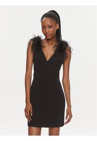 Pinko Sukienka koktajlowa Pica 103086 A1JX Czarny Regular Fit. Kolor: czarny. Materiał: syntetyk. Styl: wizytowy #1