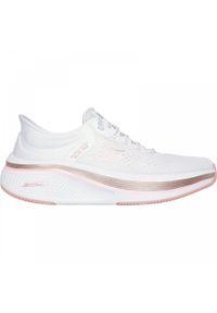 skechers - Buty do biegania damskie SKECHERS Go Run Elevate 2.0 Banyan. Kolor: biały. Sport: bieganie