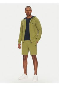 BOSS Szorty sportowe Mix&Match 50515314 Zielony Regular Fit. Kolor: zielony. Materiał: bawełna. Styl: sportowy #3