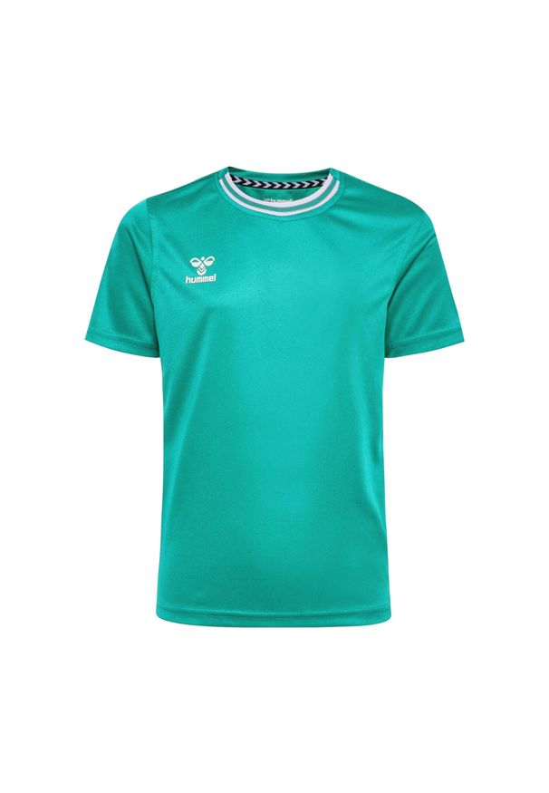 Koszulka dla dzieci Hummel Playful. Kolor: niebieski, wielokolorowy, zielony. Sport: piłka nożna