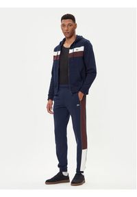 Lacoste Spodnie dresowe XH5923 Granatowy Regular Fit. Kolor: niebieski. Materiał: bawełna