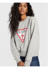 Guess Bluza Original W2YQ16 KBA10 Szary Regular Fit. Kolor: szary. Materiał: bawełna #4