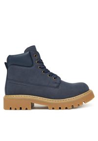 TOMMY HILFIGER - Trapery Tommy Hilfiger. Kolor: niebieski