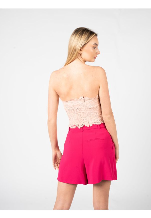 Pinko Top "Montegrande" | 101150 Y5LG | Kobieta | Różowy. Kolor: różowy. Materiał: wiskoza, bawełna, poliamid