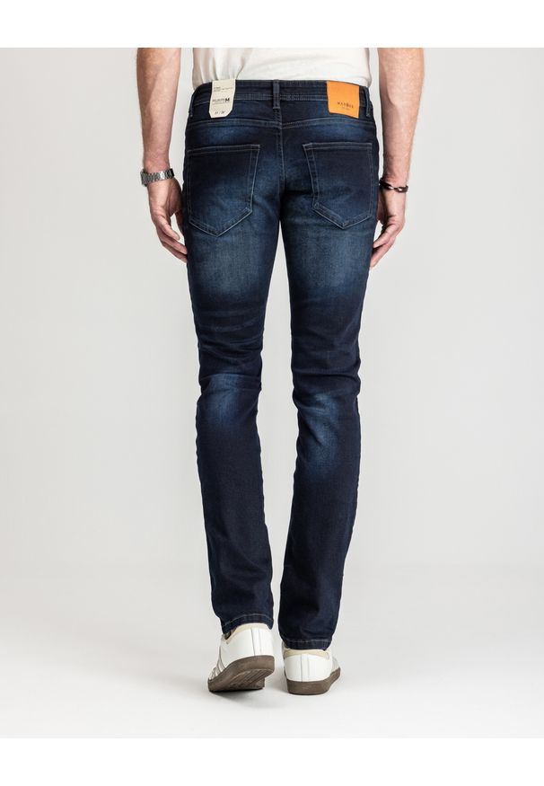 MARCUS - Męskie Spodnie Jeansowe Marcus Felix Jeans 2117 Twilight Blue 14-200208