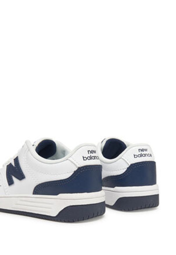 New Balance Sneakersy PSB80WB Biały. Kolor: biały. Materiał: skóra