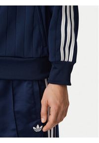Adidas - adidas Bluza Pinstripe Firebrid Loose Tracktop KS9983 Granatowy Regular Fit. Kolor: niebieski. Materiał: syntetyk #2