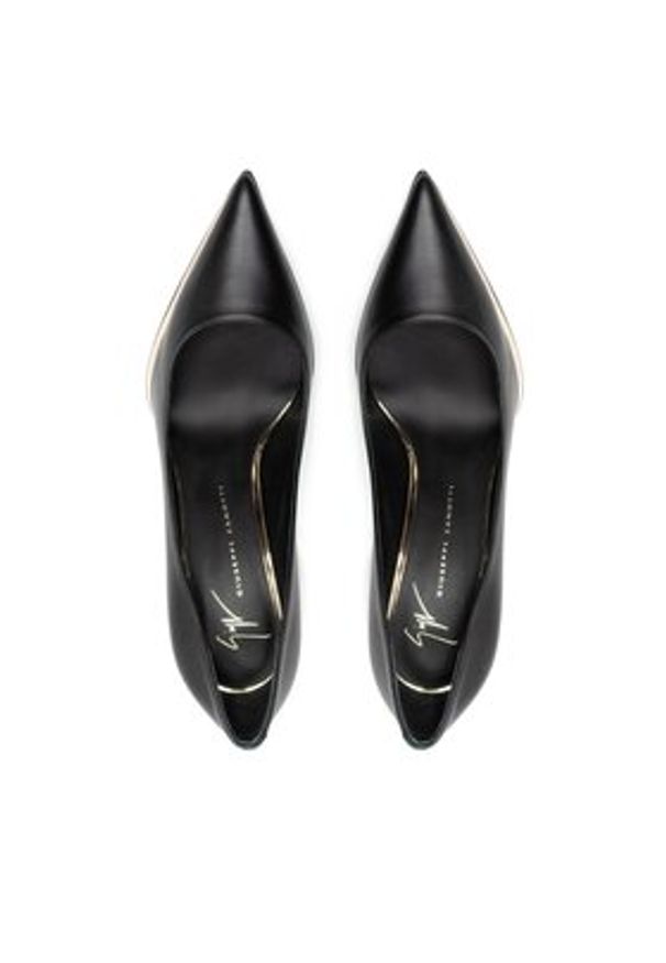 Giuseppe Zanotti - GIUSEPPE ZANOTTI Szpilki I260008 Czarny. Kolor: czarny. Materiał: skóra. Obcas: na szpilce