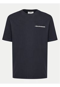 Marc O'Polo Denim T-Shirt 500 0006 002 Granatowy Relaxed Fit. Typ kołnierza: polo. Kolor: niebieski. Materiał: bawełna #4