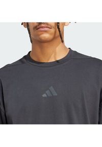 Adidas - adidas T-Shirt PrimeLift Workout JN3680 Czarny Oversize. Kolor: czarny. Materiał: bawełna #4