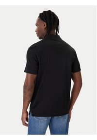Calvin Klein Polo Birdseye LV04LF208G Czarny Regular Fit. Typ kołnierza: polo. Kolor: czarny. Materiał: bawełna #5