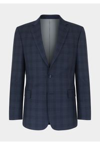 Pako Lorente - PAKO LORENTE – Granatowa marynarka garniturowa P21WP-3G-035-G. Kolor: niebieski. Materiał: wełna #8