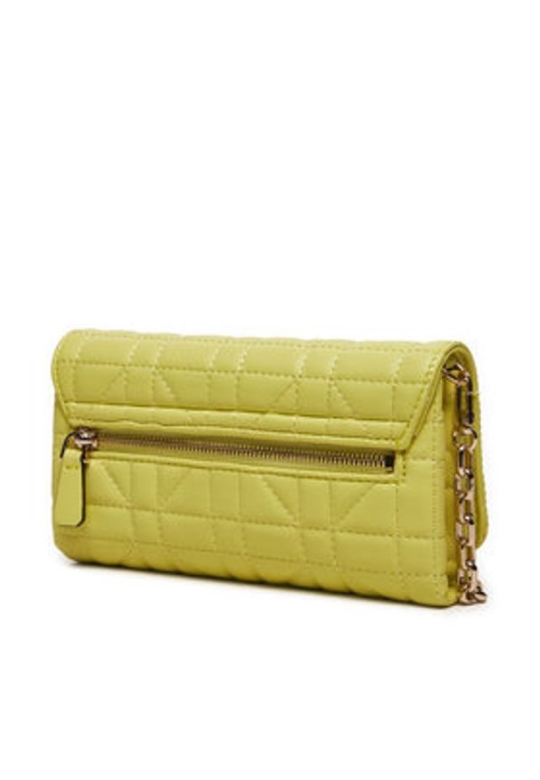 Guess Torebka Assia HWQG84 99790 Żółty. Kolor: żółty. Materiał: skórzane