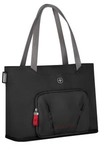 Wenger Motion Deluxe Tote 15.6'' czarny. Kolor: czarny. Materiał: polar #1