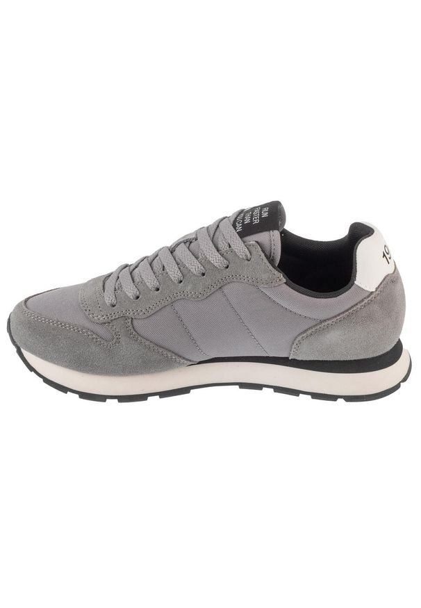 SUN68 - Buty sportowe Sneakersy męskie, Tom Solid. Kolor: szary. Sport: turystyka piesza