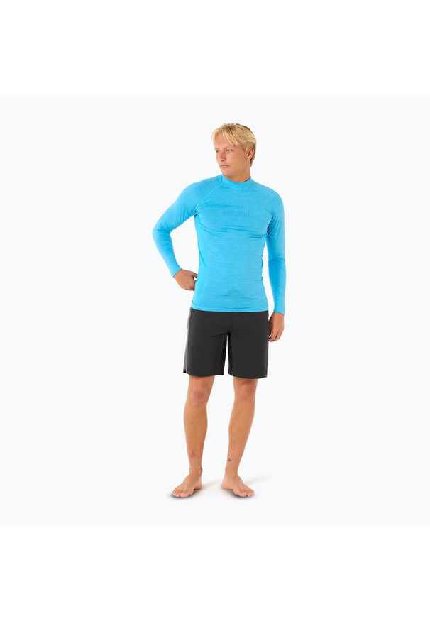 RIPCURL - Longsleeve do pływania męski Rip Curl Dawn Patrol UPF Performance. Kolor: niebieski